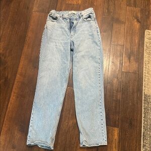 Abercrombie & Fitch Light Blue High Rise Jeans- curve love